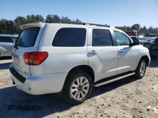 2010 Toyota Sequoia Platinum with VIN 5TDDY5G18AS037270, listed as a Copart auction lot 42361715 with 0 mi miles and Clean Title. Bid and sale history available at carsss.com. Image 3.