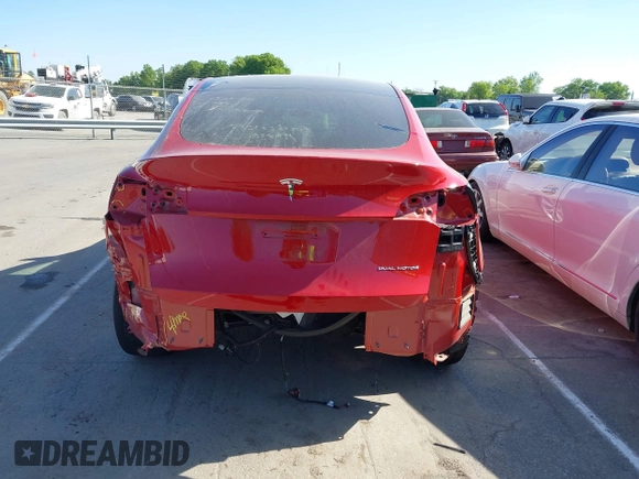 2023 Tesla Model Y Long Range with VIN 7SAYGDEEXPA182702, listed as a IAAI auction lot 42023730 with Not provided miles and . Bid and sale history available at DreamBid. Image 16.
