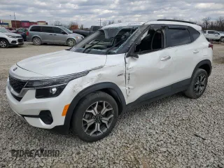 2021 Kia Seltos EX with VIN KNDERCAA1M7228820, listed as a Copart auction lot 50315725 with 44,061 mi miles and Salvage Title. Bid and sale history available at carsss.com. Image 1.