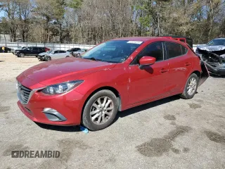 2016 Mazda 3 i Sport with VIN 3MZBM1K73GM258448, listed as a Copart auction lot 50324015 with 90,100 mi miles and Salvage Title. Bid and sale history available at DreamBid. Image 1.