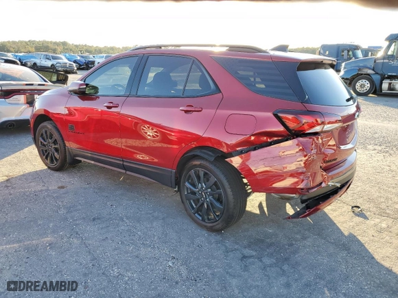 2023 Chevrolet Equinox RS with VIN 3GNAXMEGXPL226693, listed as a Copart auction lot 87454394 with 4,896 mi miles and Salvage Title. Bid and sale history available at carsss.com. Image 2.