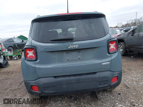 2017 Jeep Renegade Latitude with VIN ZACCJABB5HPF75067, listed as a IAAI auction lot 41493068 with 98,189 mi miles and . Bid and sale history available at DreamBid. Image 16.