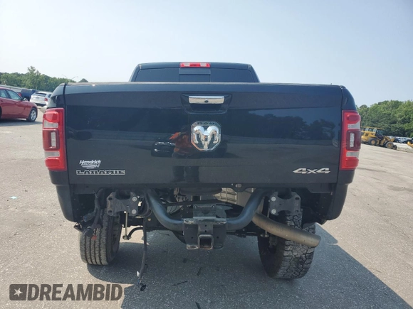 2021 Ram 2500 Laramie with VIN 3C6UR5FL0MG682196, listed as a Copart auction lot 58746085 with 69,903 mi miles and Salvage title. Bid and sale history available at DreamBid. Image 6.