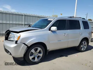 2013 Honda Pilot EX-L с VIN 5FNYF4H78DB013970, выставлен на аукционе Copart как лот 52898035 с пробегом 160 612 миль миль и Списание • Salvage title. История ставок и продаж доступна на DreamBid. Изображение 1.