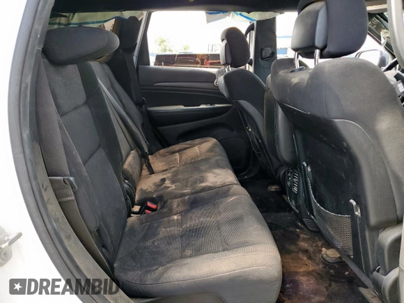 2017 Jeep Grand Cherokee Laredo with VIN 1C4RJEAG6HC614543, listed as a Copart auction lot 55804605 with 89,730 mi miles and Salvage title. Bid and sale history available at DreamBid. Image 11.