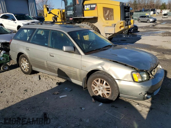 2003 Subaru Legacy Outback VDC with VIN 4S3BH896937615150, listed as a Copart auction lot 80834604 with 119,614 mi miles and Salvage title. Bid and sale history available at DreamBid. Image 4.