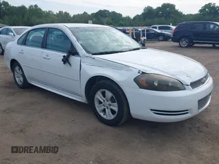 2012 Chevrolet Impala LS Retail with VIN 2G1WA5E36C1186166, listed as a IAAI auction lot 42506750 with 132,088 mi miles and . Bid and sale history available at DreamBid. Image 1.
