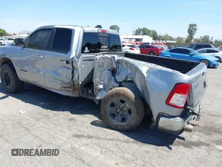 2021 Ram 1500 Big Horn with VIN 1C6SRFBT1MN622633, listed as a IAAI auction lot 42691343 with 122,007 mi miles and . Bid and sale history available at DreamBid. Image 3.