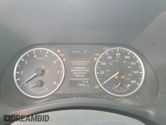 2025 Nissan Sentra S z VIN 3N1AB8BV2SY230267, wystawiony jako Copart lot #53727505 z przebiegiem 19 032 mil mil oraz Szkoda całkowita • Salvage title. Historia ofert i sprzedaży dostępna na DreamBid. Obrazek 9.