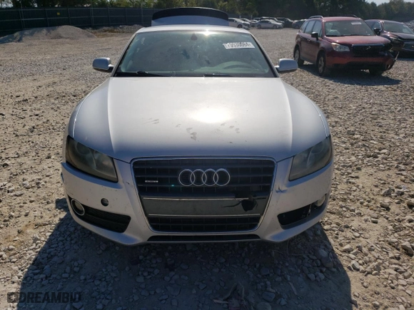 2012 Audi A5 2.0T Premium with VIN WAUCFAFR9CA043769, listed as a Copart auction lot 75030064 with 0 mi miles and Salvage Title. Bid and sale history available at carsss.com. Image 5.