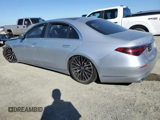 2021 Mercedes-Benz S 580 z VIN W1K6G7GB8MA037874, wystawiony jako Copart lot #43447245 z przebiegiem Nie podano mil oraz Szkoda całkowita • Salvage title. Historia ofert i sprzedaży dostępna na DreamBid. Obrazek 2.