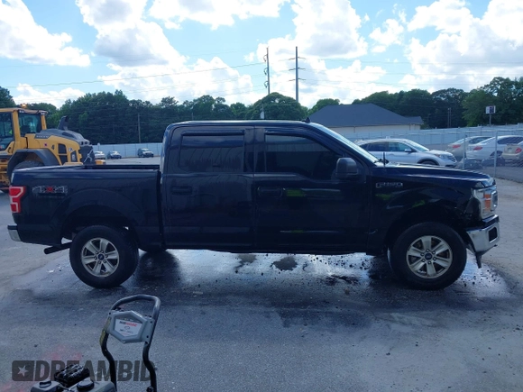 2019 Ford F-150 XL with VIN 1FTEW1E56KFA63764, listed as a IAAI auction lot 42410872 with 124,648 mi miles and . Bid and sale history available at DreamBid. Image 13.