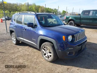 2018 Jeep Renegade Latitude z VIN ZACCJBBB8JPH95699, wystawiony jako IAAI lot #42228964 z przebiegiem 125 658 mil mil oraz . Historia ofert i sprzedaży dostępna na DreamBid. Obrazek 1.