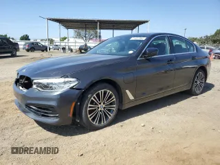 2020 BMW 5 Series with VIN WBAJB1C06LCD09913, listed as a Copart auction lot 71437384 with 5,544 mi miles and Salvage title. Bid and sale history available at DreamBid. Image 1.