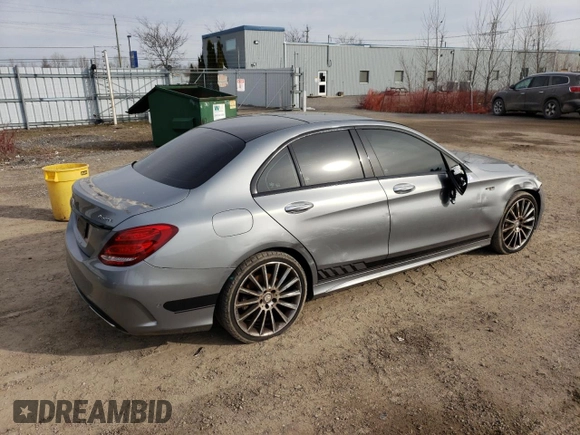 2015 Mercedes-Benz C-Class C 400 with VIN 55SWF6GB5FU053451, listed as a Copart auction lot 49640605 with 157,297 mi miles and Clean Title. Bid and sale history available at carsss.com. Image 3.