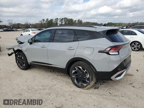 2025 Kia Sportage SX-Prestige z VIN 5XYK53DF3SG272615, wystawiony jako Copart lot #44191225 z przebiegiem 862 mil mil oraz Szkoda całkowita • Salvage title. Historia ofert i sprzedaży dostępna na DreamBid. Obrazek 2.