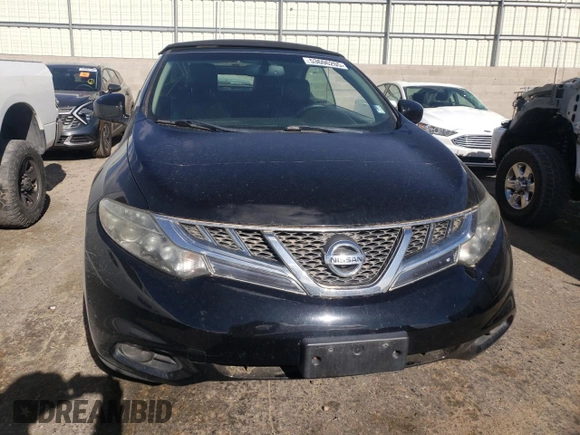 2011 Nissan Murano CrossCabriolet with VIN JN8AZ1FY7BW003057, listed as a Copart auction lot 53606205 with 171 mi miles and Clean Title. Bid and sale history available at carsss.com. Image 5.