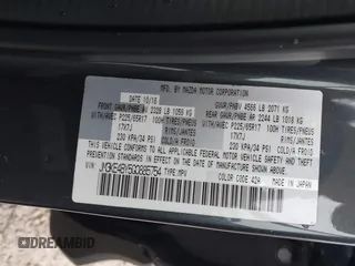 2016 Mazda CX-5 Sport with VIN JM3KE4BY5G0885754, listed as a IAAI auction lot 41103575 with 136,263 mi miles and . Bid and sale history available at carsss.com. Image 9.