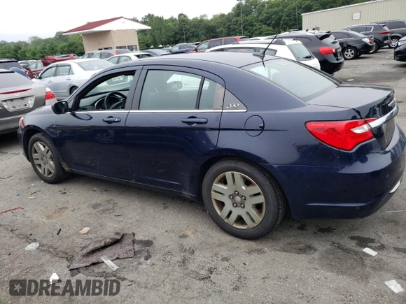 2014 Chrysler 200 LX with VIN 1C3CCBAB7EN211405, listed as a Copart auction lot 64293404 with 218,355 mi miles and Clean Title. Bid and sale history available at DreamBid. Image 2.