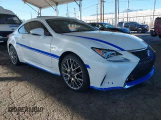 2017 Lexus RC with VIN JTHHE5BC0H5016527, listed as a IAAI auction lot 41323618 with 72,456 mi miles. Bid and sale history available at carsss.com. Image 1.