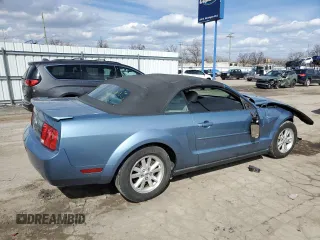 2007 Ford Mustang Deluxe with VIN 1ZVFT84N175260567, listed as a Copart auction lot 50029185 with 99,098 mi miles and Salvage title. Bid and sale history available at DreamBid. Image 3.