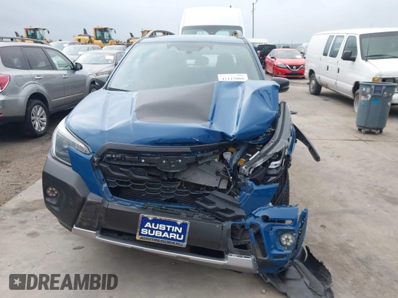 2024 Subaru Forester Wilderness with VIN JF2SKAJC4RH516833, listed as a IAAI auction lot 42115006 with 23,676 mi miles and . Bid and sale history available at DreamBid. Image 12.