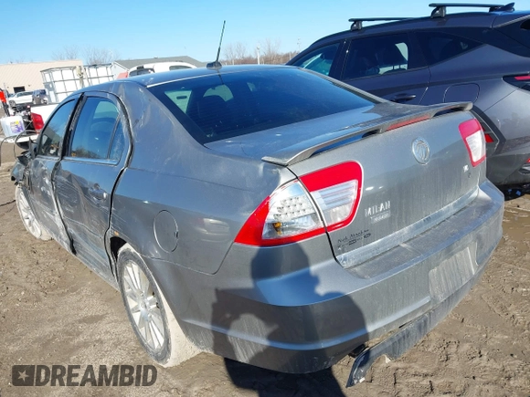 2009 Mercury Milan Premier with VIN 3MEHM08199R606817, listed as a IAAI auction lot 41754808 with 196,124 mi miles and . Bid and sale history available at DreamBid. Image 3.