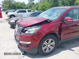 2015 Chevrolet Traverse LT with VIN 1GNKVHKD3FJ337801, listed as a IAAI auction lot 39801496 with 118,159 mi miles and . Bid and sale history available at DreamBid. Image 6.
