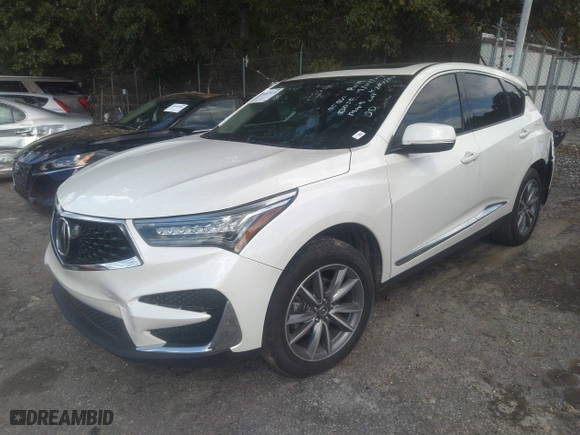 2019 Acura RDX w/Technology Pkg with VIN 5J8TC1H50KL018950, listed as a IAAI auction lot 40473176 with 111,148 mi miles. Bid and sale history available at carsss.com. Image 17.