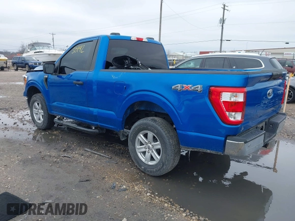 2021 Ford F-150 XL with VIN 1FTMF1EB3MKF07453, listed as a IAAI auction lot 42050992 with 26,398 mi miles and . Bid and sale history available at DreamBid. Image 3.