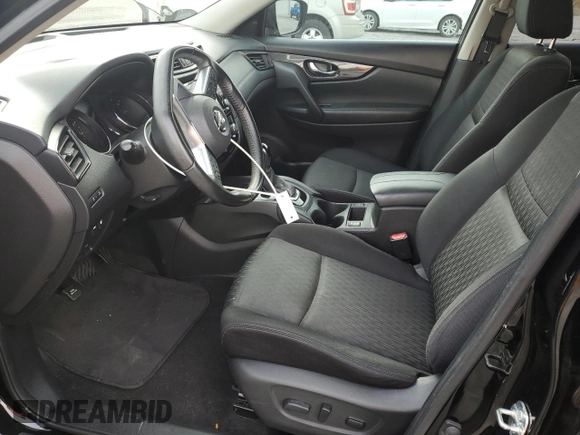 2018 Nissan Rogue SV with VIN JN8AT2MT1JW450920, listed as a Copart auction lot 86384014 with 57,589 mi miles and Salvage Title. Bid and sale history available at carsss.com. Image 7.