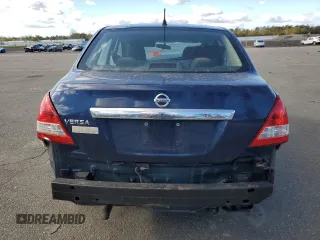 2009 Nissan Versa 1.8 S with VIN 3N1BC11E69L441683, listed as a Copart auction lot 43377925 with 111,958 mi miles and Salvage Title. Bid and sale history available at carsss.com. Image 6.