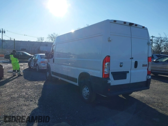 2017 Ram ProMaster Cargo with VIN 3C6TRVDGXHE505951, listed as a IAAI auction lot 41214244 with 285,962 mi miles. Bid and sale history available at carsss.com. Image 3.