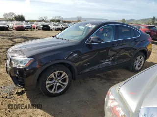 2016 BMW X4 xDrive28i with VIN 5UXXW3C5XG0R21639, listed as a Copart auction lot 50065605 with 80,922 mi miles and Salvage Title. Bid and sale history available at carsss.com. Image 1.