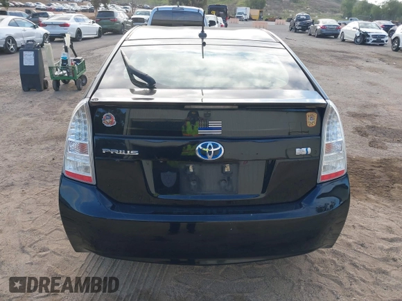2011 Toyota Prius I with VIN JTDKN3DUXB5251042, listed as a IAAI auction lot 41906546 with 177,176 mi miles. Bid and sale history available at carsss.com. Image 16.