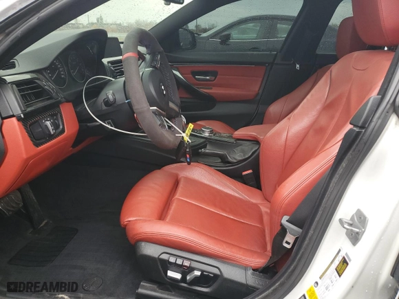2017 BMW 4 Series 440i xDrive with VIN WBA4E5C57HG188927, listed as a Copart auction lot 78727894 with 93,881 mi miles and Salvage Title. Bid and sale history available at carsss.com. Image 7.