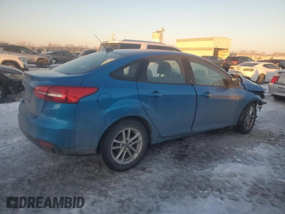 2017 Ford Focus SE with VIN 1FADP3F2XHL205204, listed as a Copart auction lot 88743115 with 137,369 mi miles and Salvage Title. Bid and sale history available at DreamBid. Image 3.