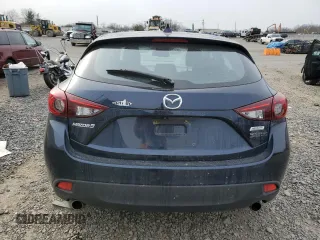 2016 Mazda 3 i Touring with VIN JM1BM1M70G1324421, listed as a Copart auction lot 88708765 with 170,346 mi miles and Salvage Title. Bid and sale history available at DreamBid. Image 6.
