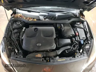 2017 Infiniti QX30 with VIN SJKCH5CP1HA038870, listed as a Copart auction lot 49307075 with 86,060 mi miles and Salvage title. Bid and sale history available at DreamBid. Image 11.