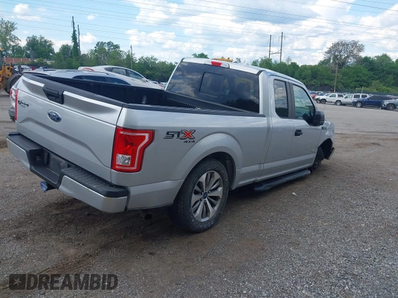 2017 Ford F-150 XL z VIN 1FTEX1EP5HFC32258, wystawiony jako IAAI lot #42224816 z przebiegiem 68 263 mil mil oraz . Historia ofert i sprzedaży dostępna na DreamBid. Obrazek 4.