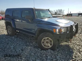 2006 Hummer H3 with VIN 5GTDN136268194509, listed as a Copart auction lot 88749515 with 187,831 mi miles and Salvage Title. Bid and sale history available at DreamBid. Image 4.