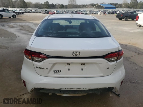 2023 Toyota Corolla LE with VIN 5YFB4MDE9PP069487, listed as a Copart auction lot 49072055 with 57,088 mi miles and Clean Title. Bid and sale history available at carsss.com. Image 6.