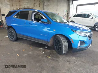 2024 Chevrolet Equinox LT z VIN 3GNAXUEG3RL213271, wystawiony jako IAAI lot #41913981 z przebiegiem 17 490 mil mil oraz . Historia ofert i sprzedaży dostępna na DreamBid. Obrazek 1.
