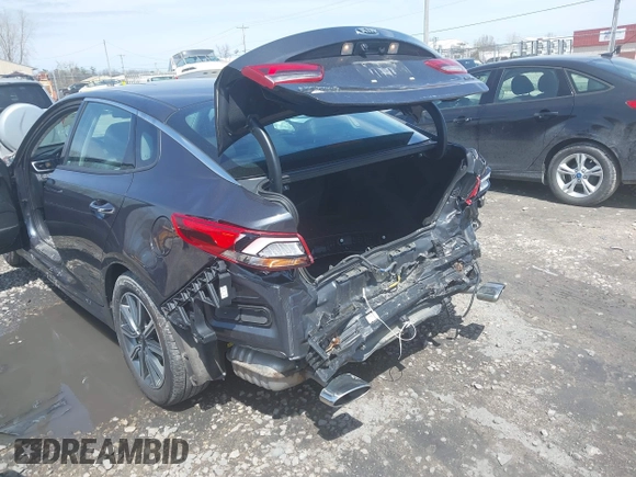 2019 Kia Optima EX with VIN 5XXGU4L19KG307229, listed as a IAAI auction lot 42159106 with 42,412 mi miles. Bid and sale history available at carsss.com. Image 6.