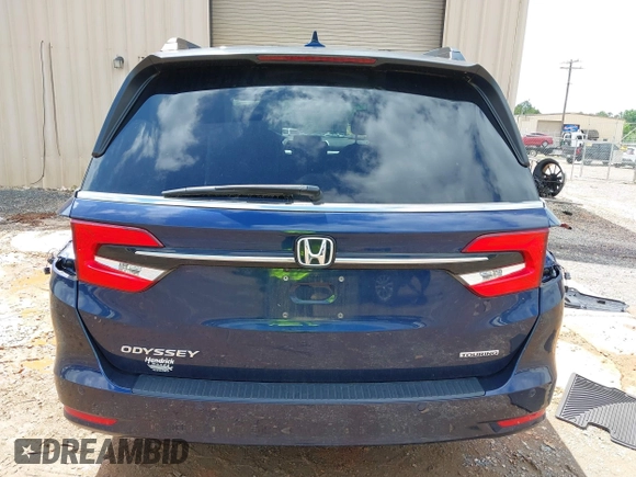 2022 Honda Odyssey Touring with VIN 5FNRL6H86NB004865, listed as a IAAI auction lot 42254009 with 47,229 mi miles and . Bid and sale history available at DreamBid. Image 16.