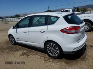 2017 Ford C-Max Titanium z VIN 1FADP5DU5HL112770, wystawiony jako Copart lot #58941605 z przebiegiem 163 609 mil mil oraz Tytuł czysty. Historia ofert i sprzedaży dostępna na DreamBid. Obrazek 2.