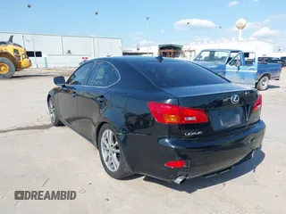 2008 Lexus IS 250 with VIN JTHBK262885061097, listed as a IAAI auction lot 41865094 with 242,449 mi miles. Bid and sale history available at carsss.com. Image 3.