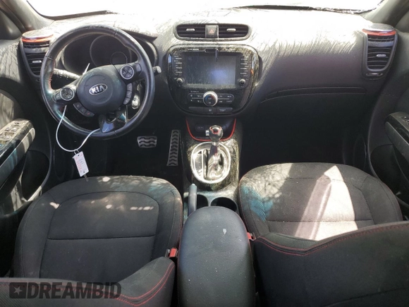2014 Kia Soul + with VIN KNDJP3A58E7031460, listed as a Copart auction lot 49728695 with 0 mi miles and Salvage Title. Bid and sale history available at carsss.com. Image 8.