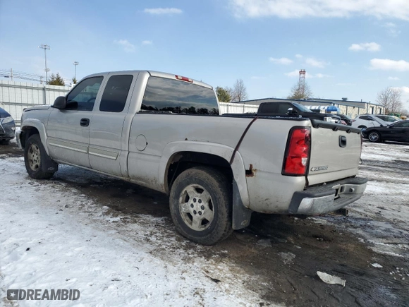 2006 Chevrolet Silverado 1500 LT1 with VIN 1GCEK19B56Z146182, listed as a Copart auction lot 87433354 with 145,843 mi miles and Salvage Title. Bid and sale history available at carsss.com. Image 2.