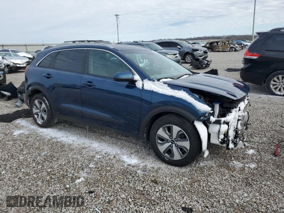 2020 Kia Niro LX with VIN KNDCB3LC5L5368891, listed as a Copart auction lot 45496115 with 78,310 mi miles and Salvage Title. Bid and sale history available at carsss.com. Image 4.